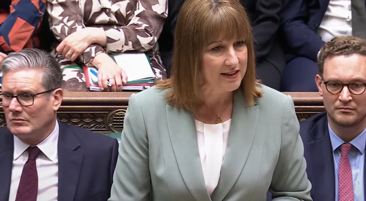 Rachel Reeves addressing Parliament