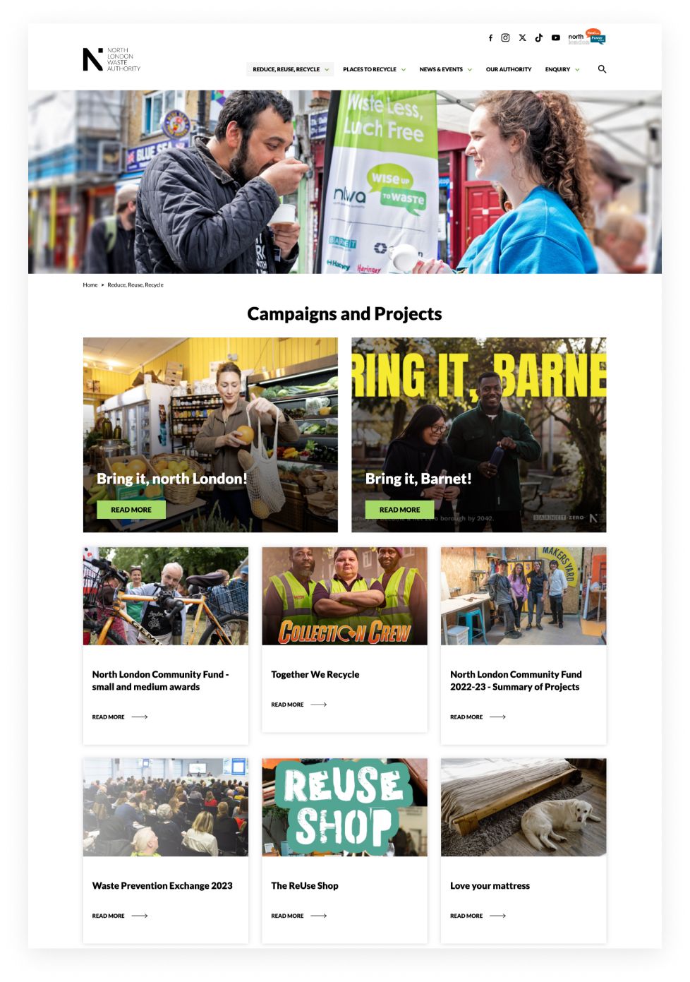 Engaging two million North Londoners to reduce waste and recycle more image 1