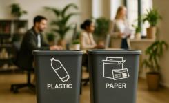 Businesses with 10 or more employees must now separate recyclables and food waste under Simpler Recycling legislation