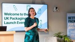 WRAP CEO Catherine David at the launch of the Packaging Pact
