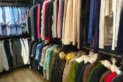 The reuse of textiles leads to 70 per cent less environmental impact than the production of new clothing