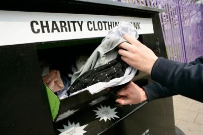 charity clothing bank for circularity