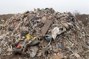 Waste at the Trinity Works site at Haverton Hill