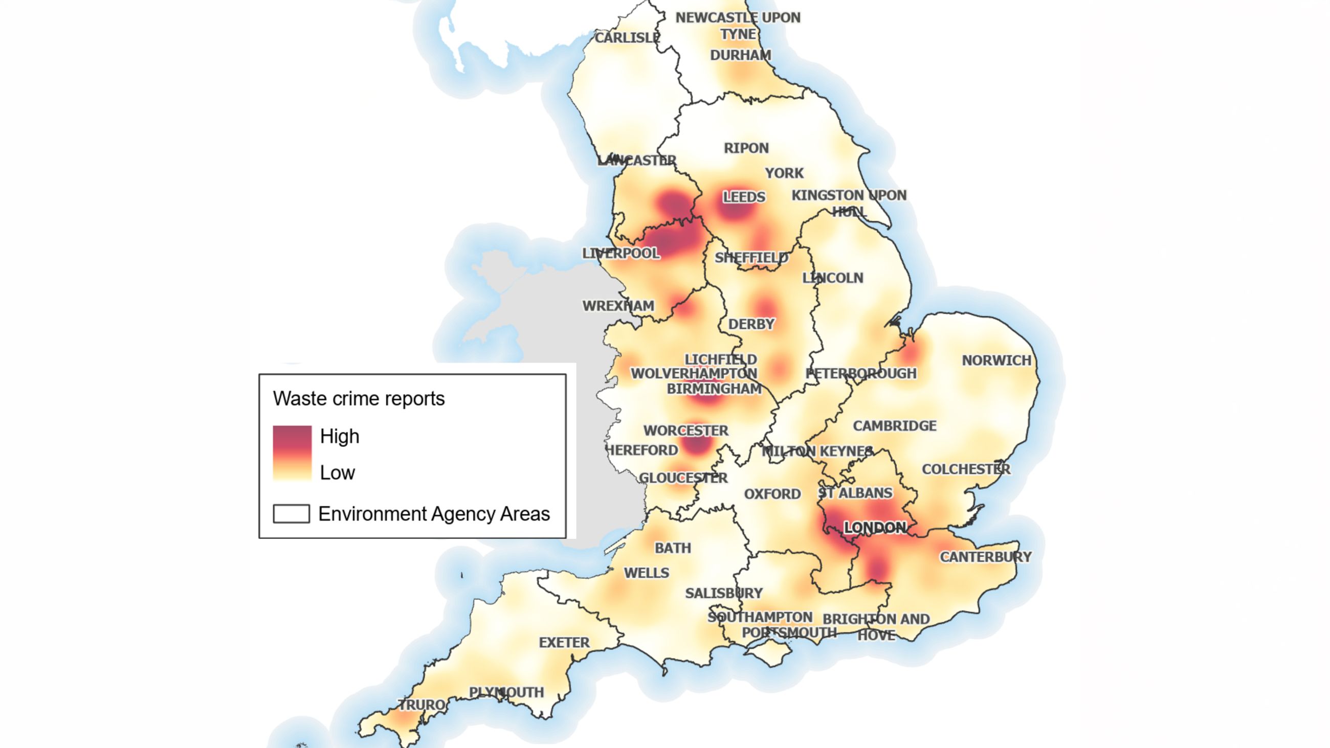 EA heat maps record more than 10,000 waste crime reports in 2025 ...