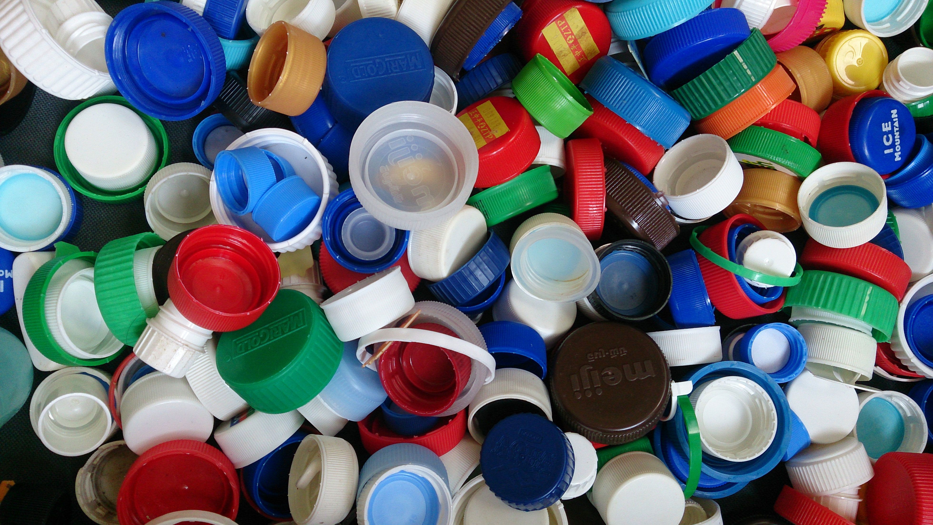 Solutions for recycling plastic bottle caps | Resource Media