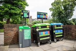 The South London borough will see four estates targeted with new waste collection services in an attempt to boost recycling from flats