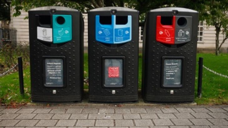 Cardiff University's new multi-stream bin system