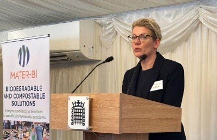 BBIA COO Jen Vanderhoven addressing delegates at the Houses of Parliament