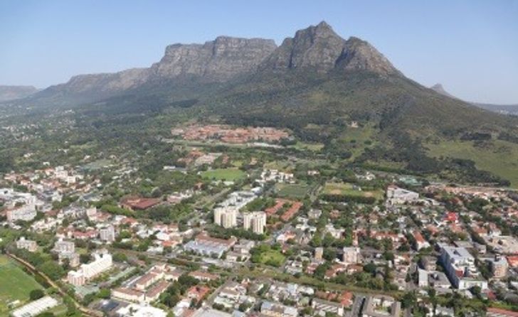 Mowbray Cape Town aerial view