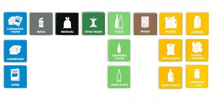 EU packaging label prototype