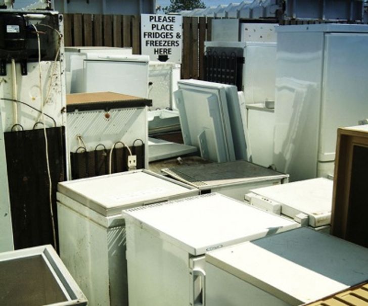 Collection of recycled WEEE