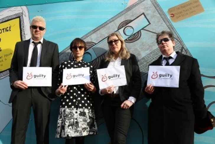 Plastic Rebellion protestors campaign against Innocent Drinks