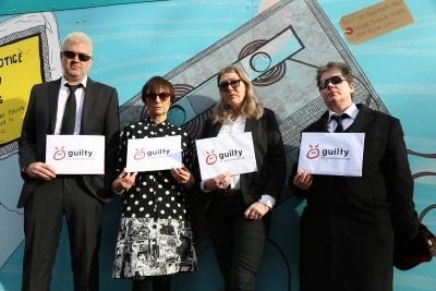 Plastic Rebellion protestors campaign against Innocent Drinks