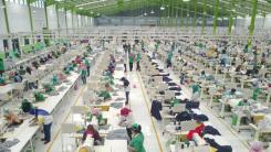 Garment factory in South East Asia