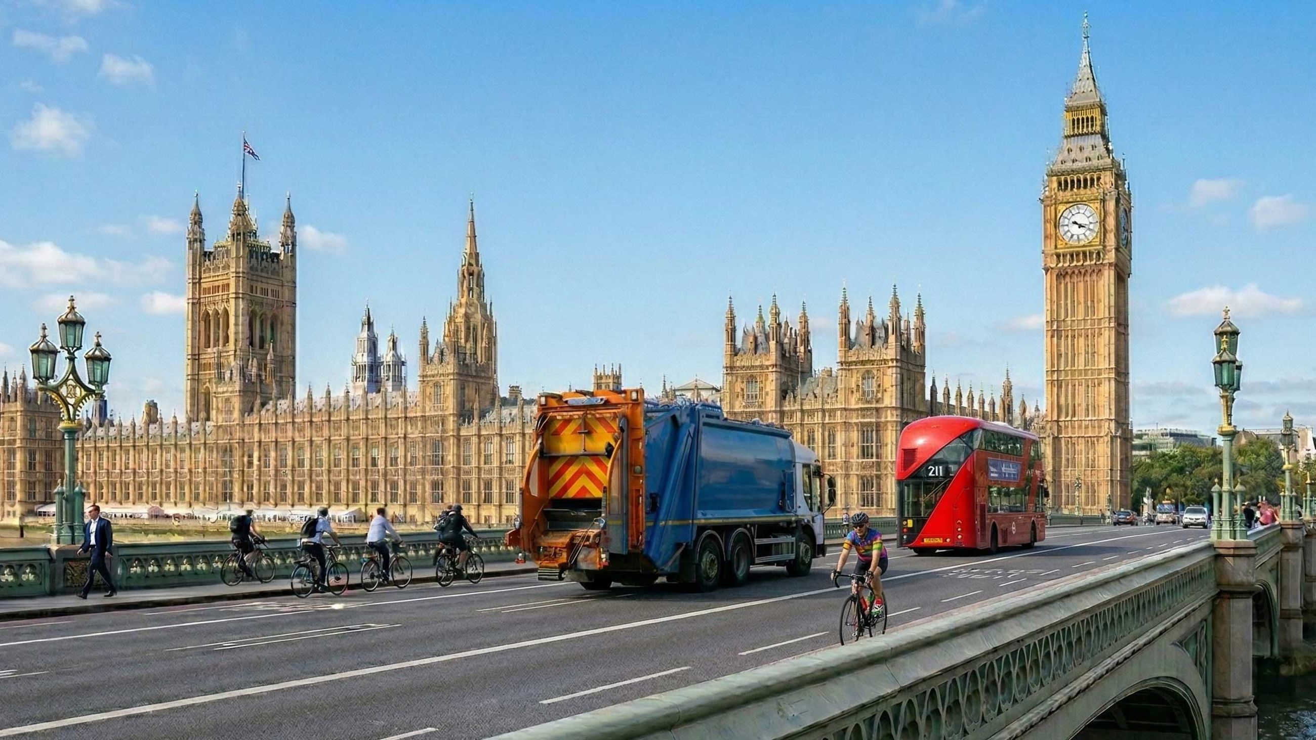 RCV on Westminster Bridge