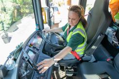 The waste management company is offering successful applicants £1,500 in an attempt to tackle HGV driver shortage