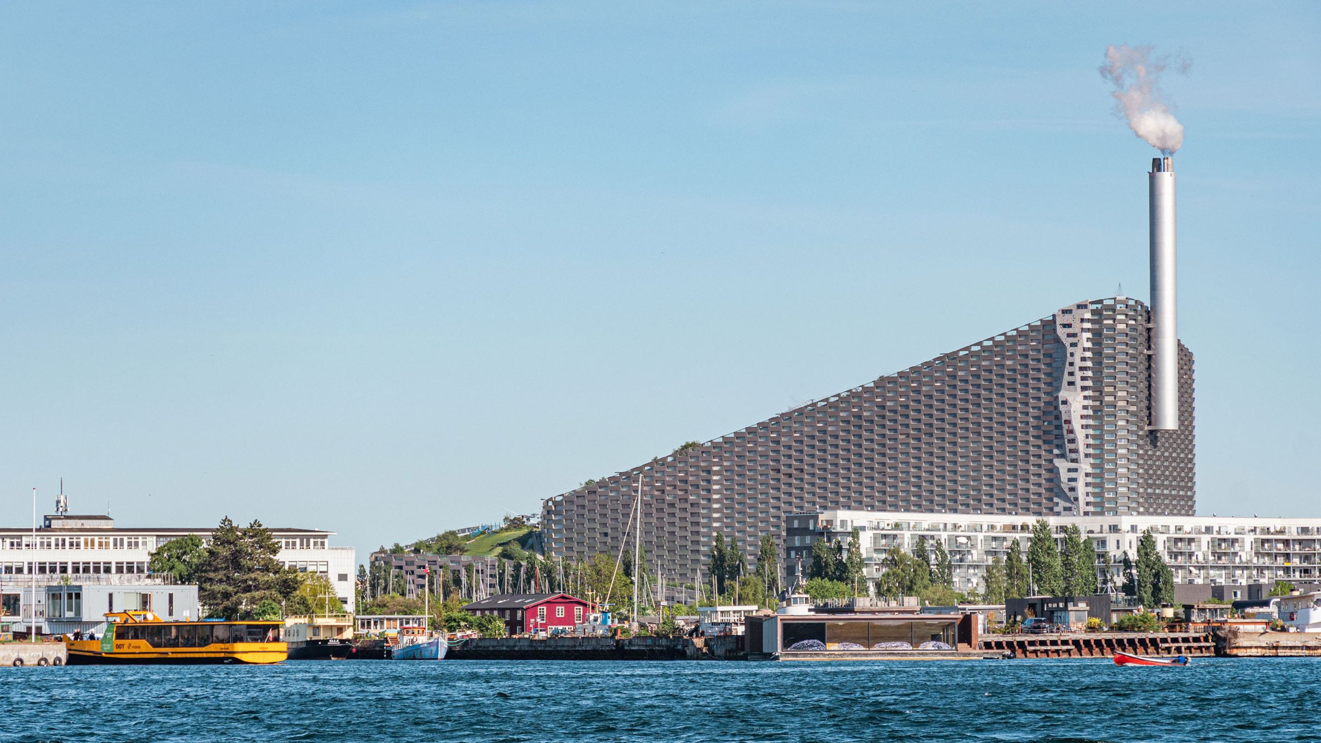 Energy from Waste incinerator in Copenhagen, Denmark