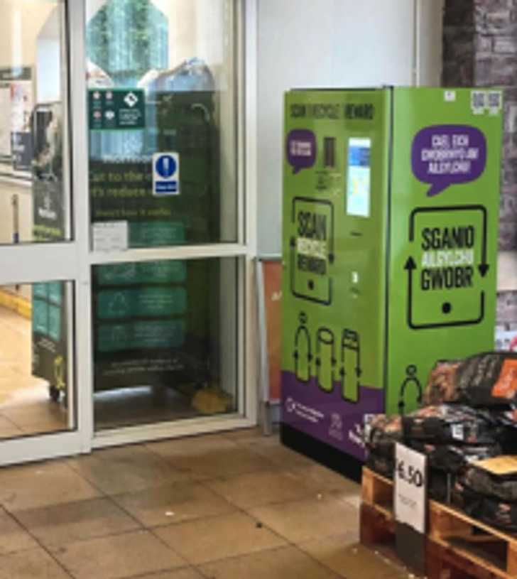 ARP in the entrance lobby of Morrisons 