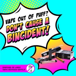 ESA launches awareness campaign on back of YouGov poll that highlights public's lack of understanding in how to safely deal with waste vapes, gas canisters, lighter fuel