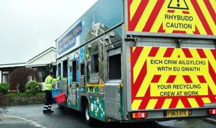 Wales kerbside recycling