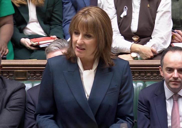 Chancellor Rachel Reeves delivers the budget