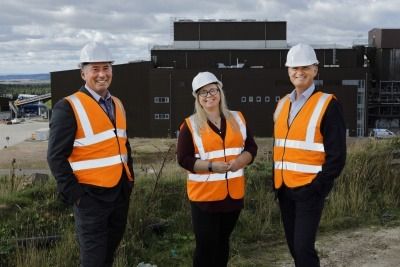 workers at PFA replacement plant