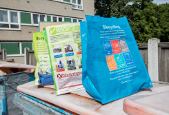 The Council achieved a recycling rate of 73.2 per cent, surpassing the national target