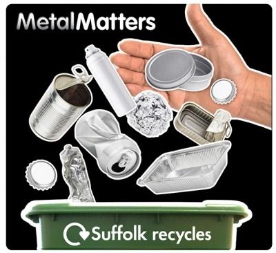 Metal packaging recycling
