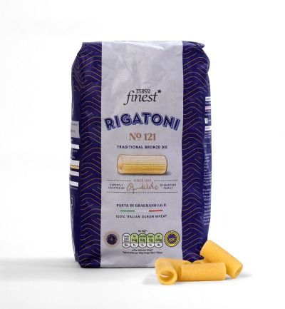 Tesco pasta in new paper packaging