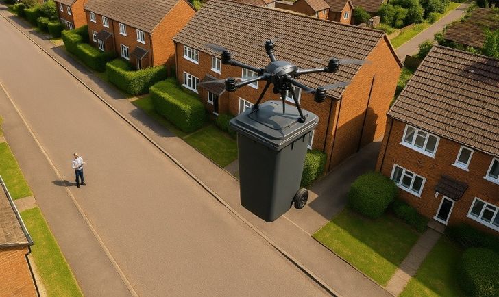 Bin drone