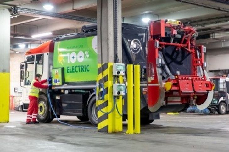 Veolia's electric fleet