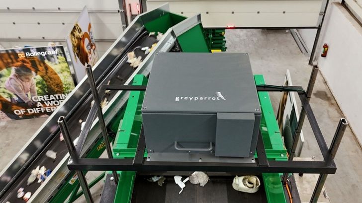 GreyParrot Analyzer at the Bollegraf Test centre