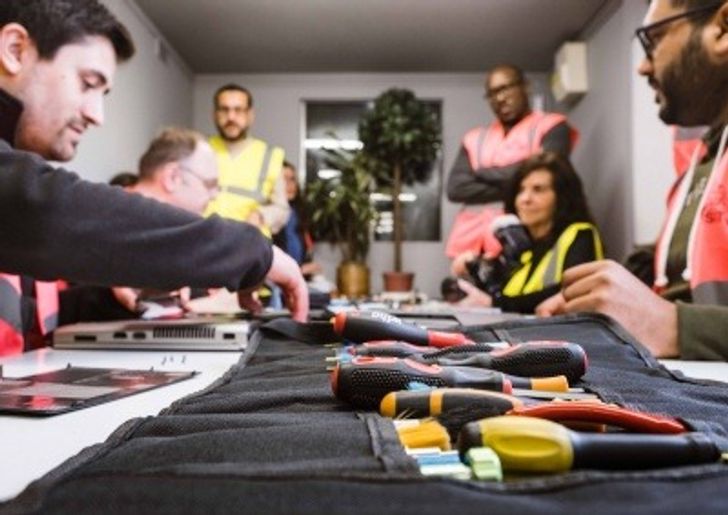 The Fixing Factory in action