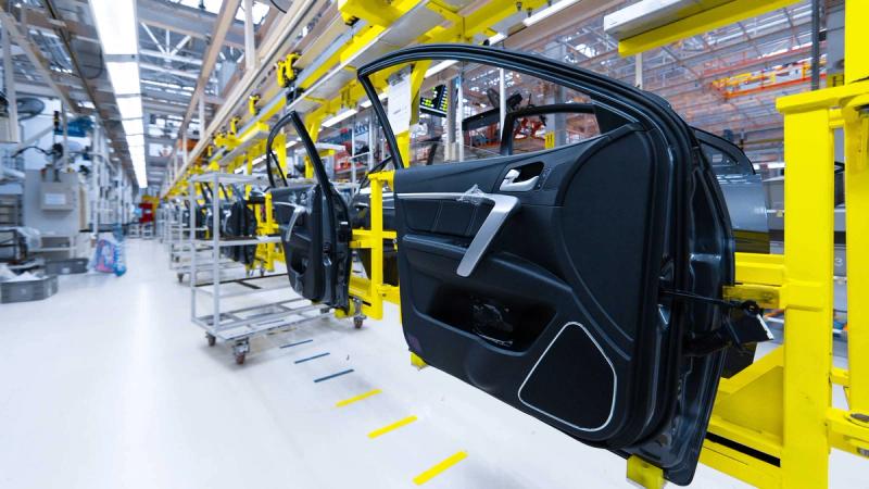 Car manufacturing production line