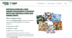 ‘Business of Recycling’ provides tailored guidance, downloadable assets, and a waste calculator for different sectors to help meet regulations coming into force from April