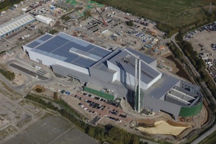 Avonmouth Energy Recovery Facility aerial view