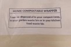A survey has found that 89 per cent of French consumers believe that more food should be packed in compostable packaging instead of plastic