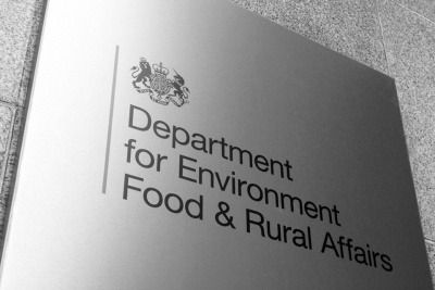 Defra sign