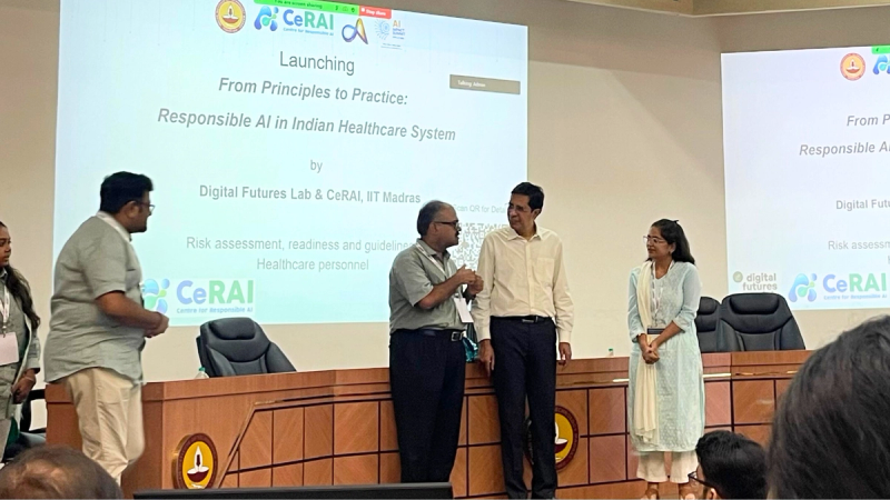 Launch of 'From Principles to Practice: Responsible Al in Indian Healthcare'