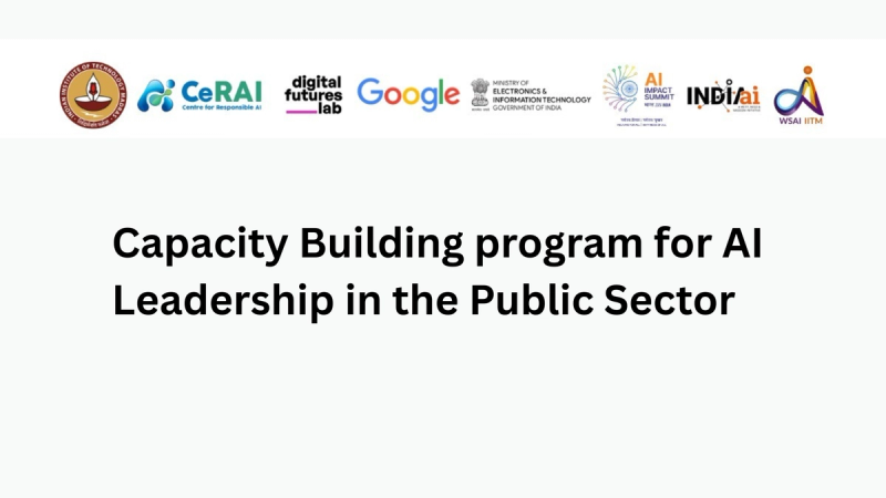 Launch of DFL's Capacity Building program for AI Leadership in the Public Sector at Pre-Summit 