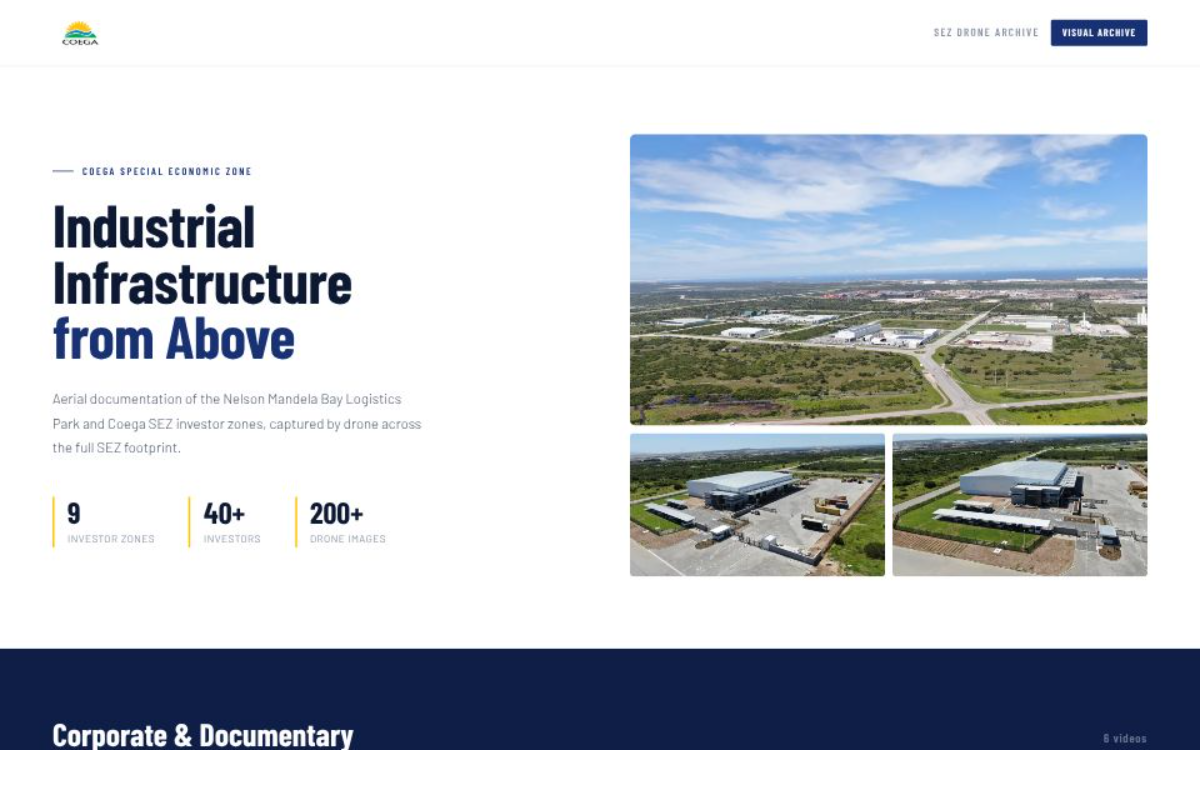 Coega SEZ Archive project preview