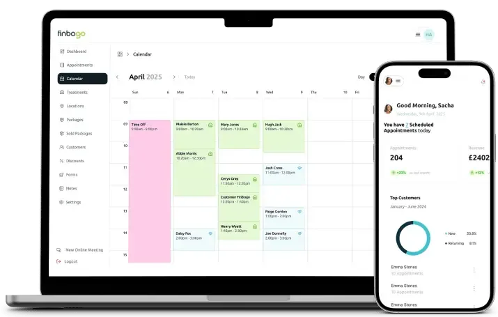 Calendar screen shots