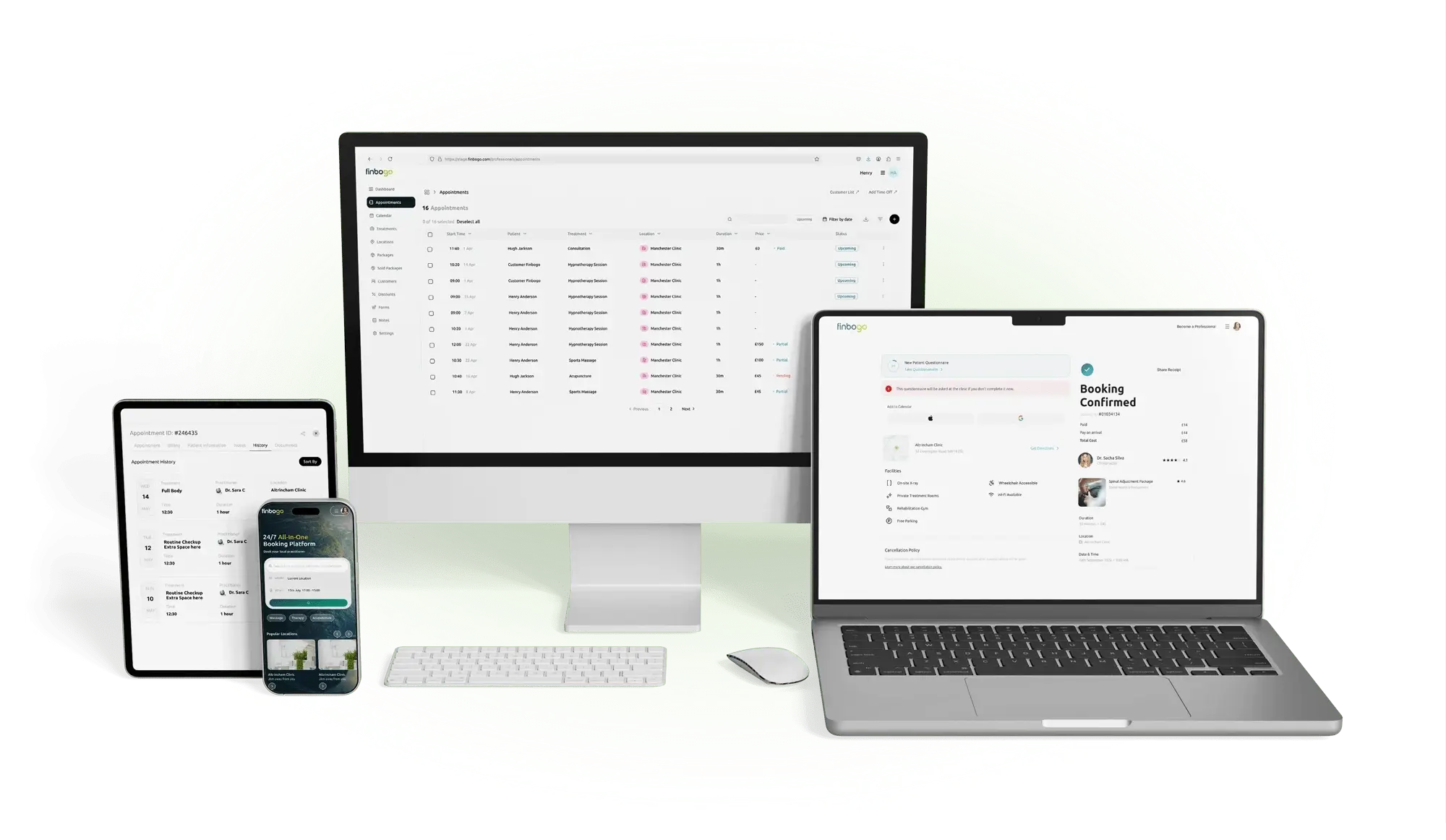 Booking on all devices