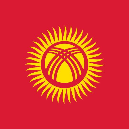 Kyrgyzstan flag