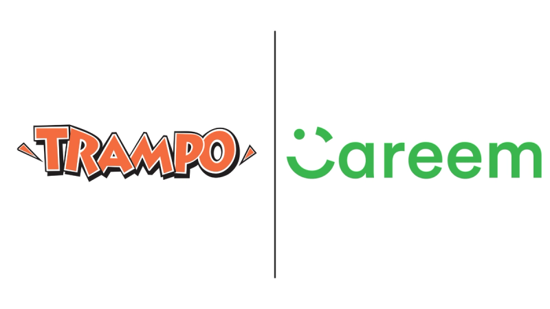 Trampo and Careem partnership logo