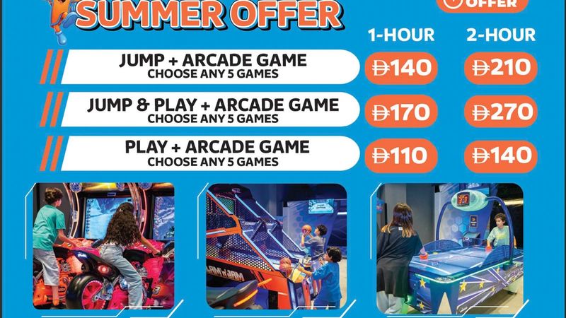 Summer Offer: Jump + Arcade Bundles