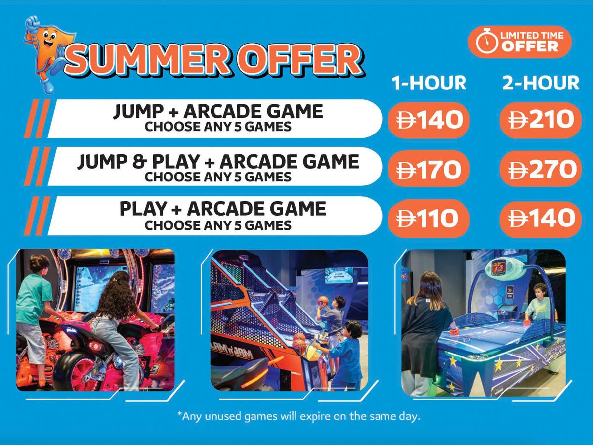 Summer Offer: Jump + Arcade Bundles