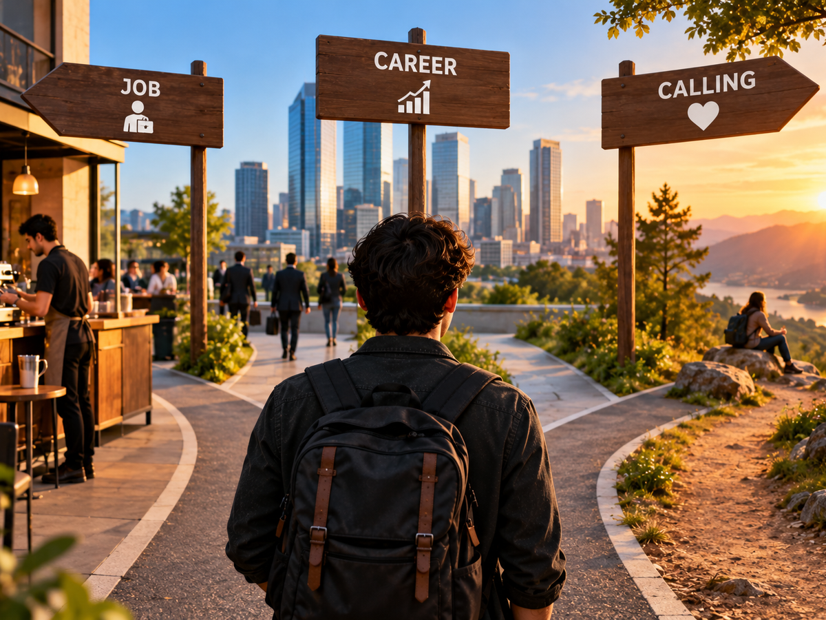 The Real Difference Between a Job, a Career, and a Calling