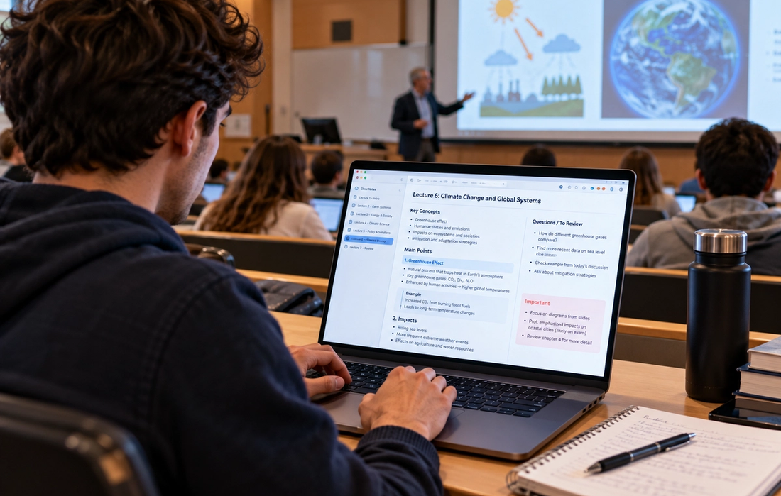 How to Take Better Class Notes with Just Your Laptop