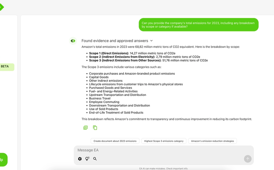 Introducing Secure AI Chat from EA